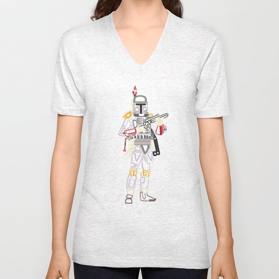 Boba Font Unisex V-Neck