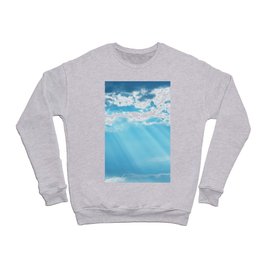 Sunny, blue sky Crewneck Sweatshirt