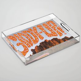 Giddy-Up Acrylic Tray