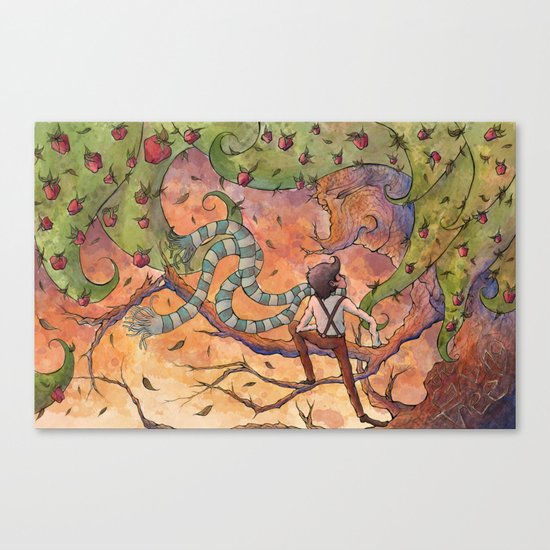 Ode To The Giving Tree Canvas Print By Taylorrose Society6