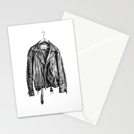 Leather Jacket Stationery Cards
