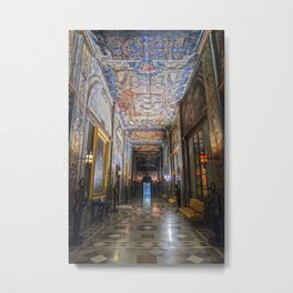 The Grandmaster's Palace, Valletta Metal Print | Fresco, History, Interiors, Heritage, Frescoes, Valletta, Architecture, Palace, Europe, Majestic 