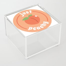 Just Peachy Acrylic Box