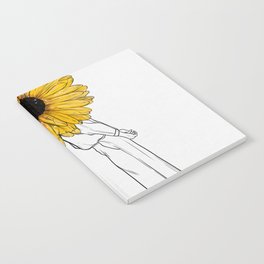 Sunflower love. Notebook