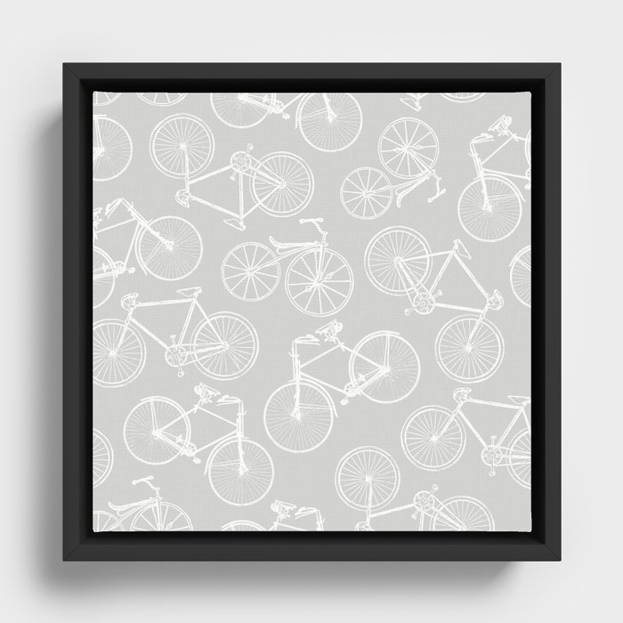 Bicycle 2 Framed Canvas