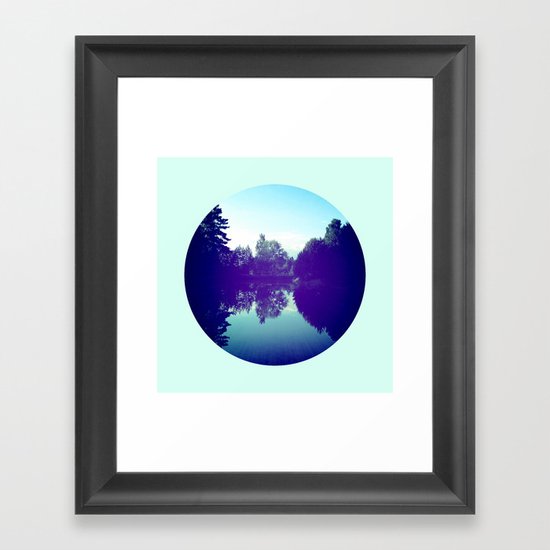 Reflection Framed Art Print