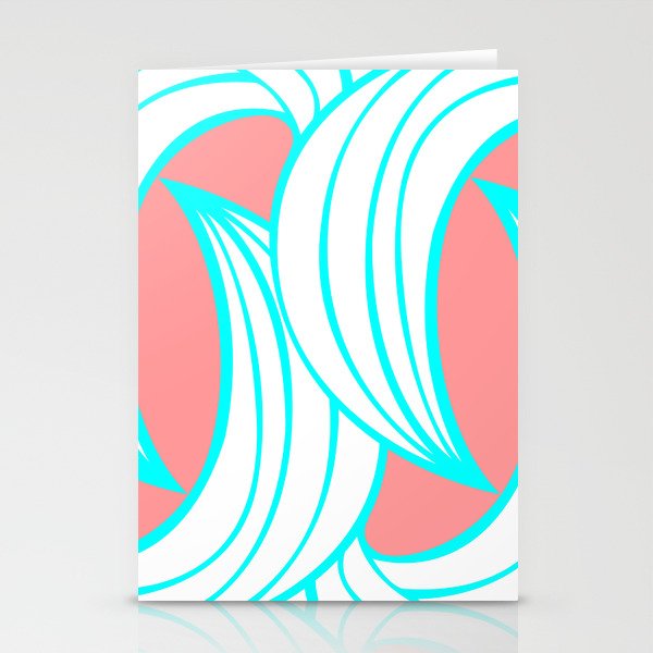 Summer Waves Stationery Cards