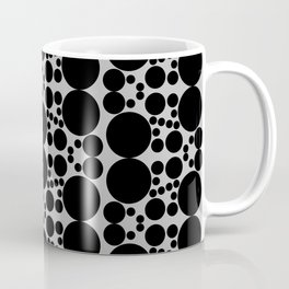 Black & grey circles Coffee Mug