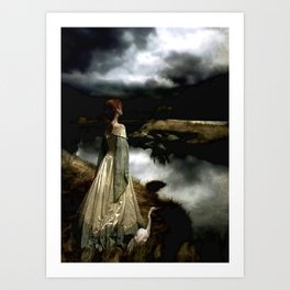 “Whispers on the Wind” by Robert Hughes Art Print