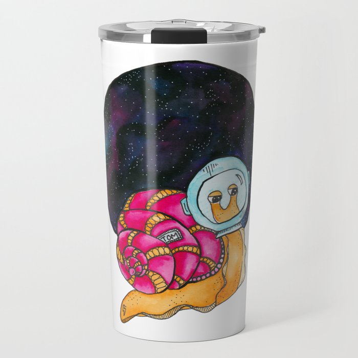 Astronaut Snail Travel Mug