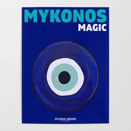 Mykonos Magic Poster