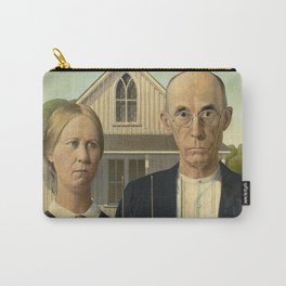 AMERICAN GOTHIC - GRANT WOOD Carry-All Pouch