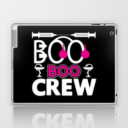 Boo Boo Crew Halloween Nurse Laptop Skin
