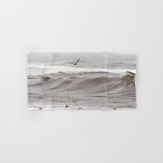Seagulls and the Surf Hand & Bath Towel