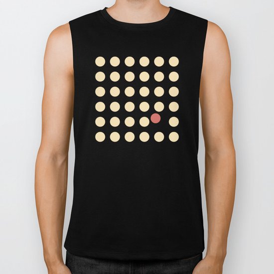 unanimity pattern Biker Tank
