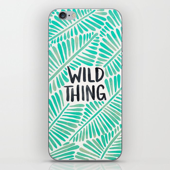 Wild Thing – Mint Palette iPhone Skin
