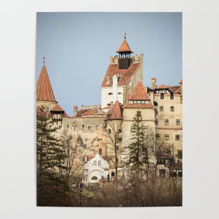 Dracula's Castle in Transylvania Poster