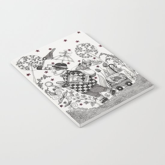 Mr. Hat goes to the Park Notebook