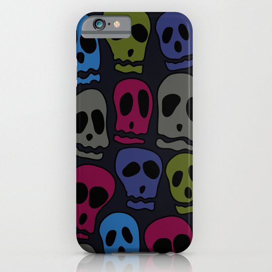 Skulls-3 iPhone & iPod Case