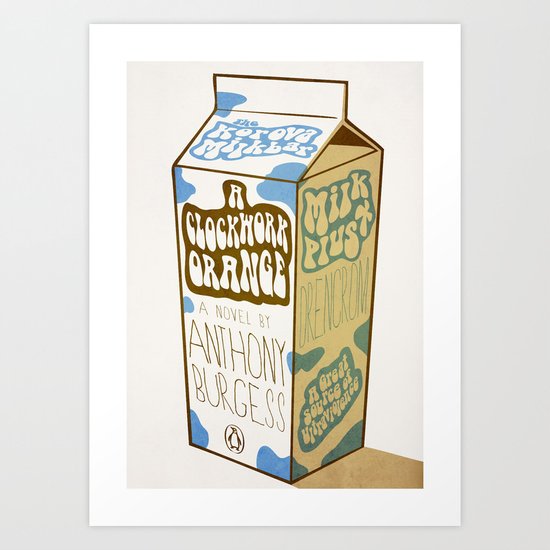 Milk Plus Art Print