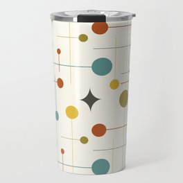 Mid Century Modern Abstract Pattern 29 Travel Mug