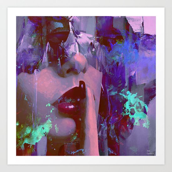 Keep silent Art Print
