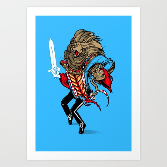 King of Everything Art Print