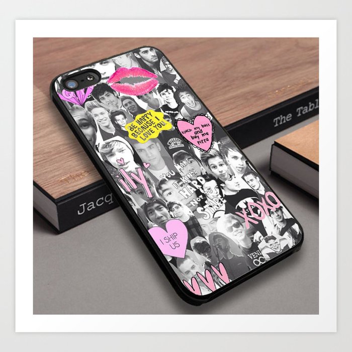 1d One Direction 5 Second Of Summer Custom Iphone 6s Case Art Print By Cerobuk Society6