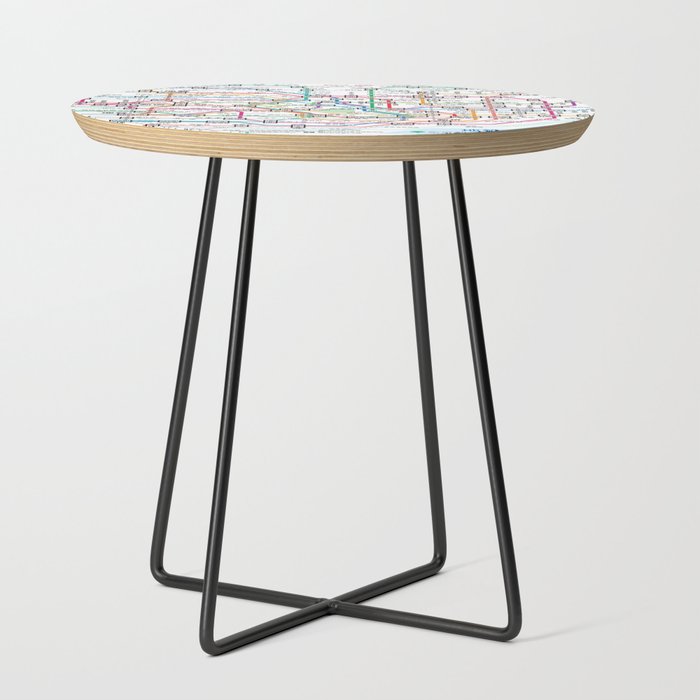 Tokyo Subway Map Side Table