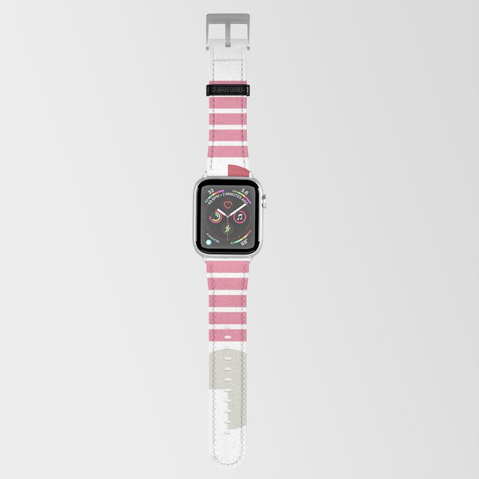 Classic pastel tone geometric minimal composition 5 Apple Watch Band