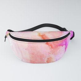 watercolor bright story Fanny Pack