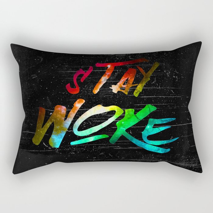 Stay Woke Rectangular Pillow