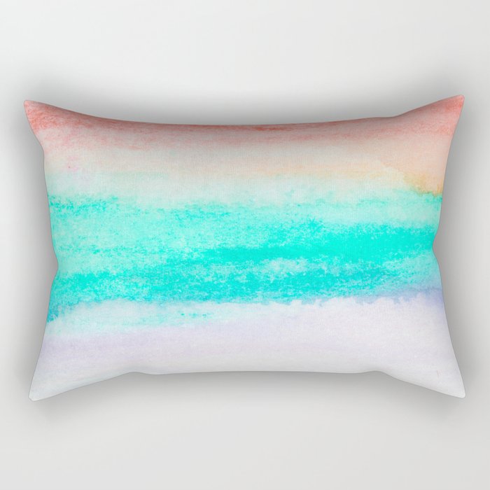 Faded Colours Rectangular Pillow
