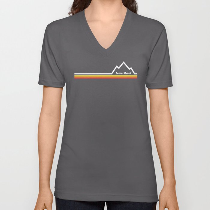 Beaver Creek, Colorado V Neck T Shirt