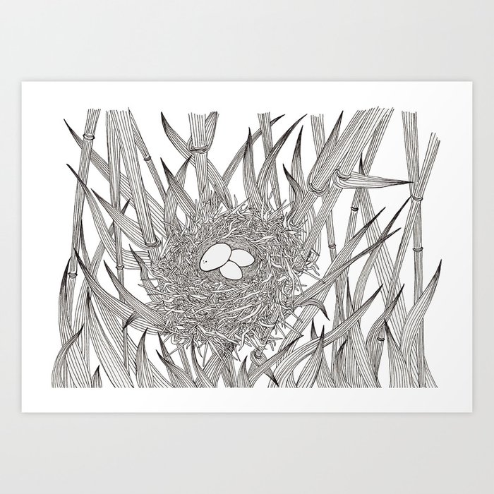 A Cuckoo in the Nest Art Print