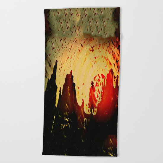 Sundowner Beach Towel