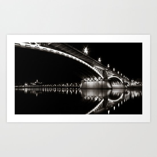 Margaret Bridge V. Art Print