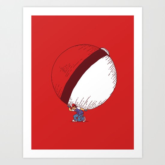 Gotta catch 'em all Art Print