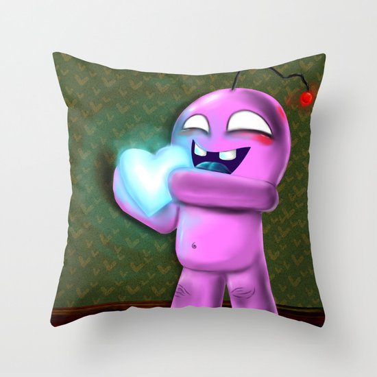 Valentine Bob Throw Pillow