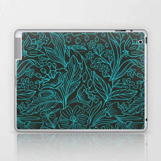 Floral Pattern Design Laptop & iPad Skin