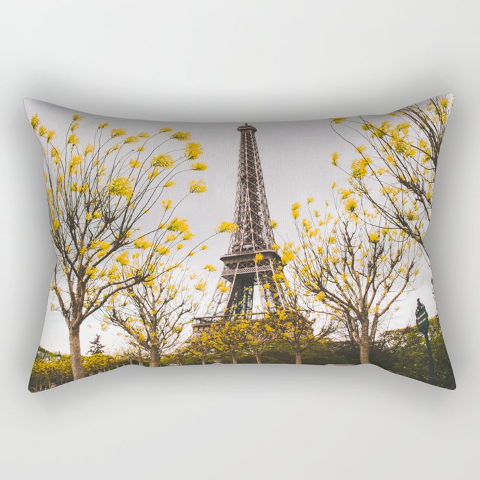 Springtime in Paris Rectangular Pillow