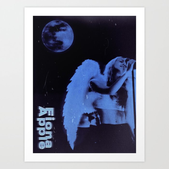 Fiona Apple & Blue Moon Poster Art Print