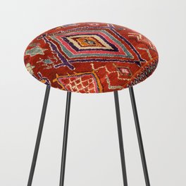 Heritage Moroccan Rug Style Counter Stool