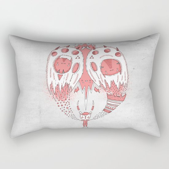 With open arms Rectangular Pillow