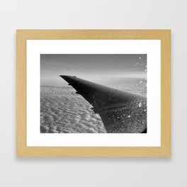 Above the Clouds Framed Art Print