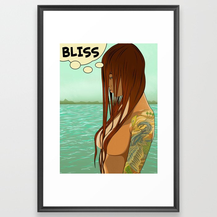 Bliss Framed Art Print