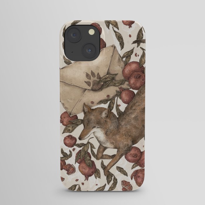 Coyote Love Letters iPhone Case