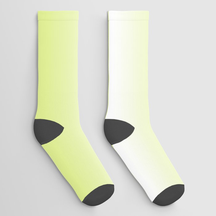 OMBRE LIME GREEN COLOR Socks