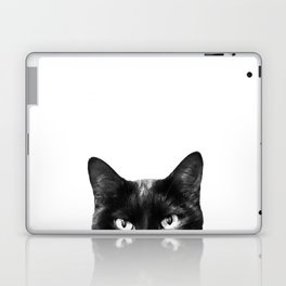 Black cat Laptop Skin