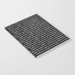 Ascii Notebooks Society6